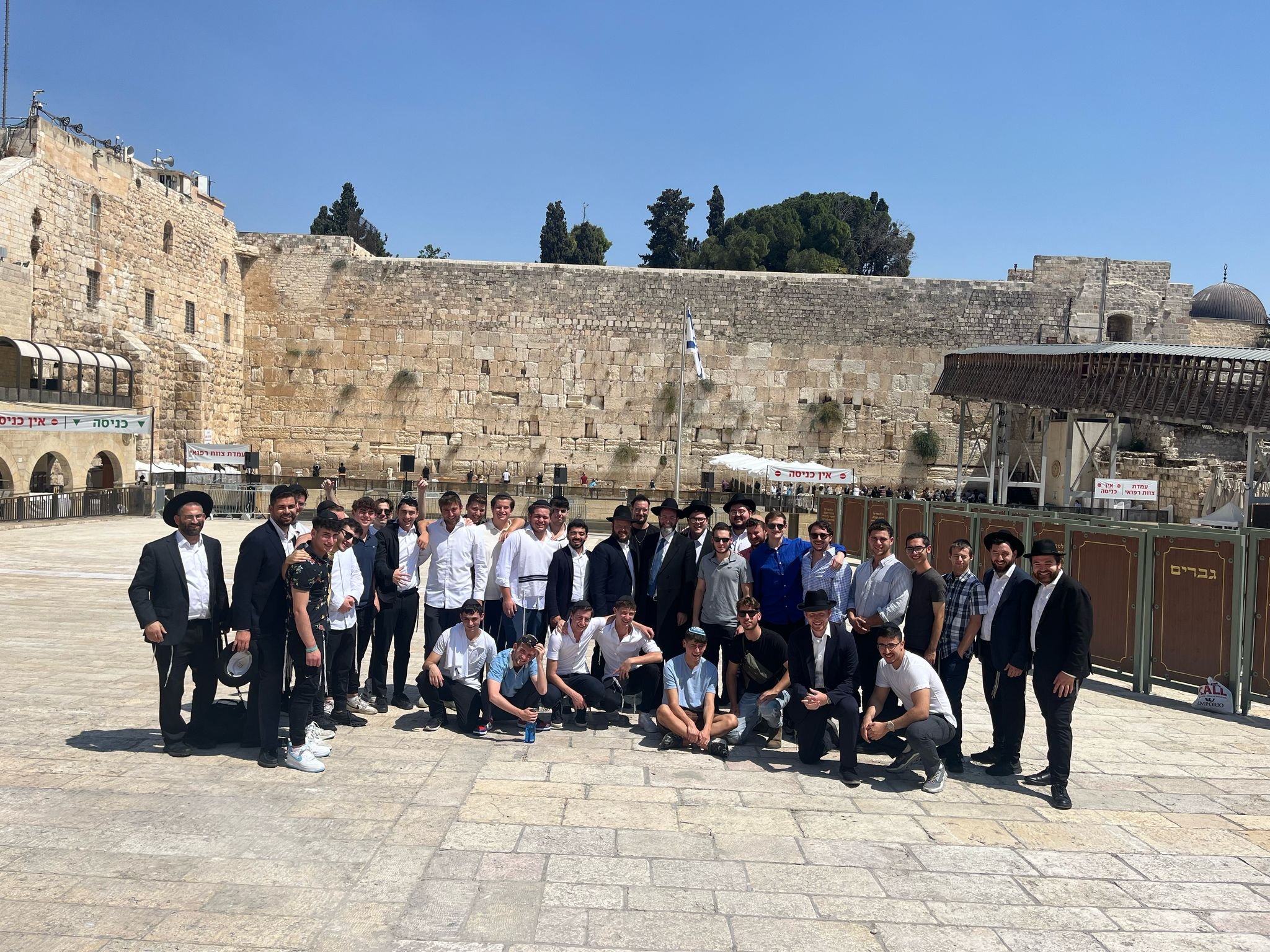 Together at the Kosel