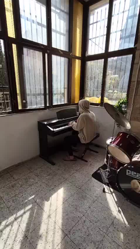 A musical moment in yeshiva